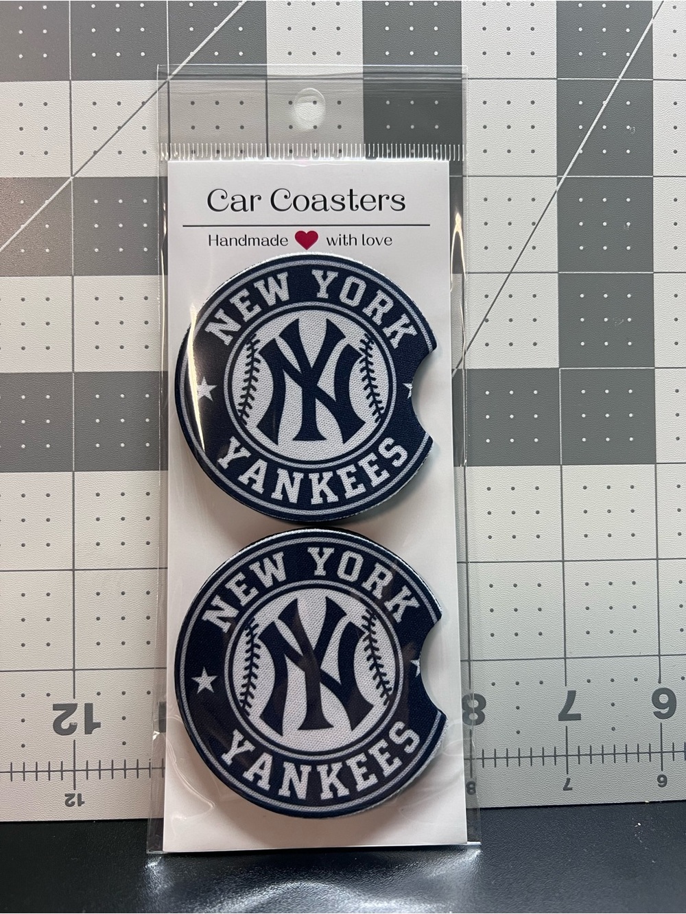 New York Yankees Car Coasters